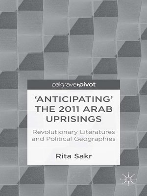cover image of 'Anticipating' the 2011 Arab Uprisings